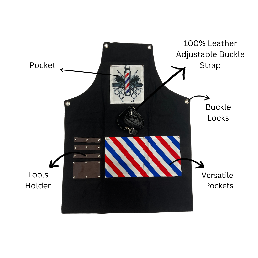Scissor Printed Apron