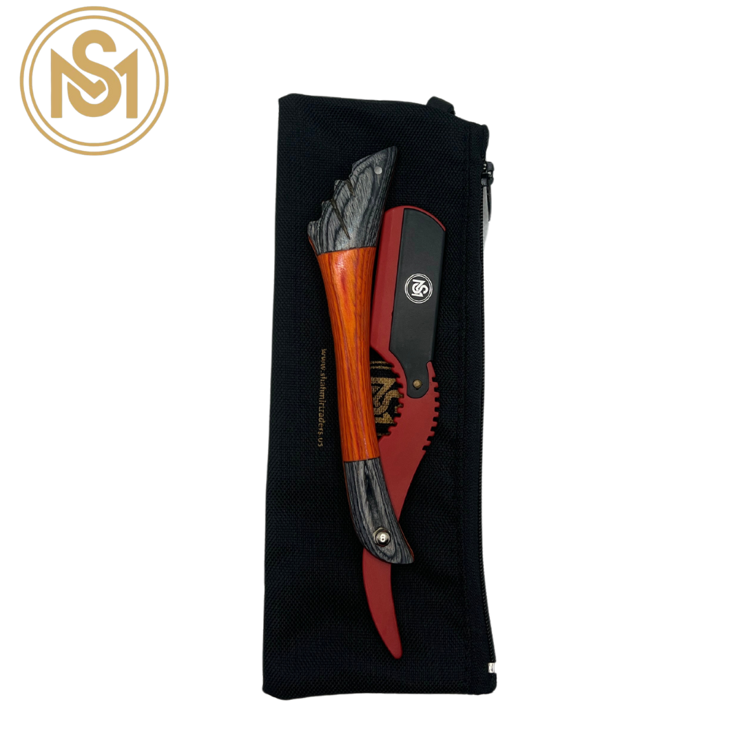 SM Swift Tail Wooden Razor